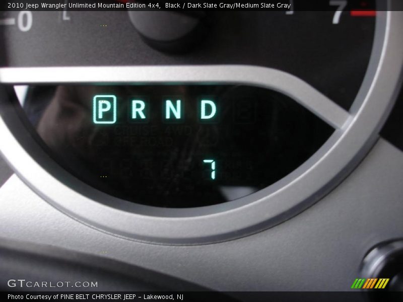 Black / Dark Slate Gray/Medium Slate Gray 2010 Jeep Wrangler Unlimited Mountain Edition 4x4
