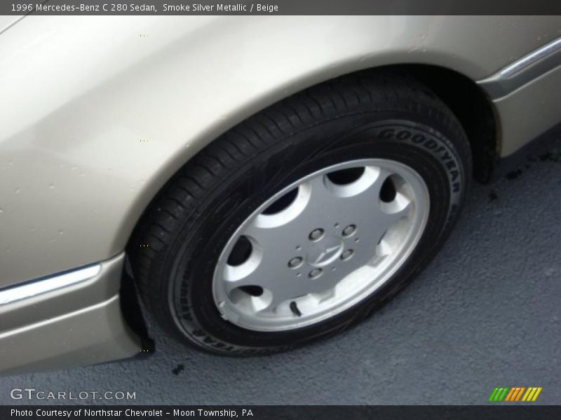 Smoke Silver Metallic / Beige 1996 Mercedes-Benz C 280 Sedan
