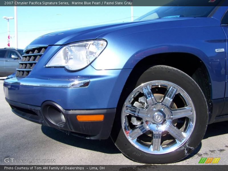 Marine Blue Pearl / Pastel Slate Gray 2007 Chrysler Pacifica Signature Series