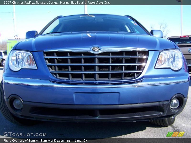 Marine Blue Pearl / Pastel Slate Gray 2007 Chrysler Pacifica Signature Series