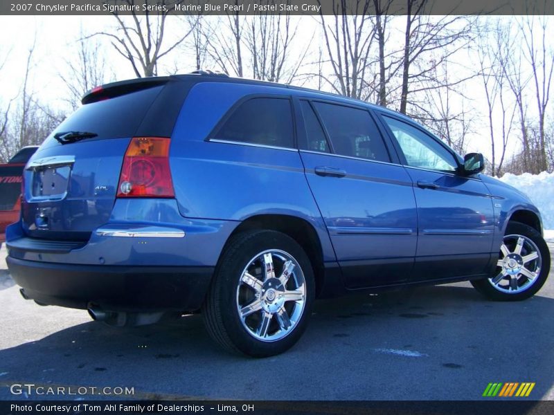 Marine Blue Pearl / Pastel Slate Gray 2007 Chrysler Pacifica Signature Series