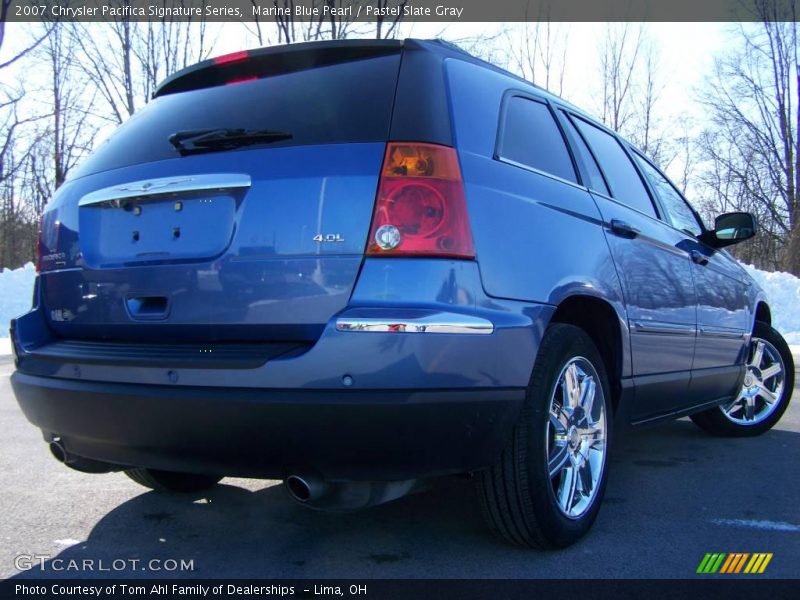 Marine Blue Pearl / Pastel Slate Gray 2007 Chrysler Pacifica Signature Series