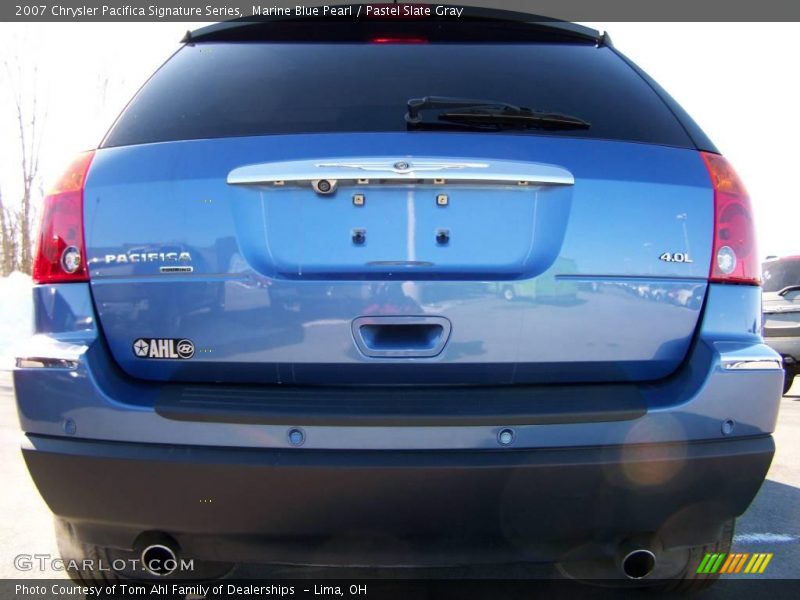 Marine Blue Pearl / Pastel Slate Gray 2007 Chrysler Pacifica Signature Series