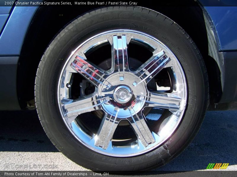 Marine Blue Pearl / Pastel Slate Gray 2007 Chrysler Pacifica Signature Series