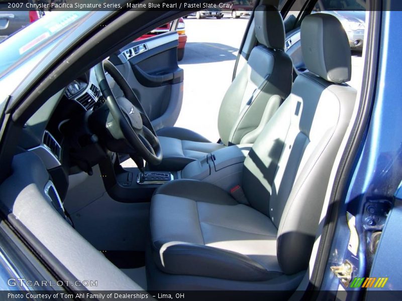 Marine Blue Pearl / Pastel Slate Gray 2007 Chrysler Pacifica Signature Series