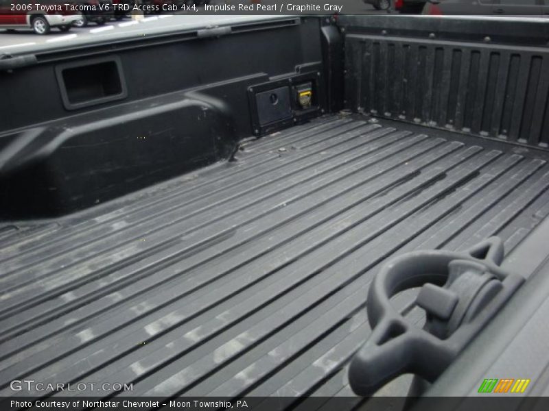 Impulse Red Pearl / Graphite Gray 2006 Toyota Tacoma V6 TRD Access Cab 4x4