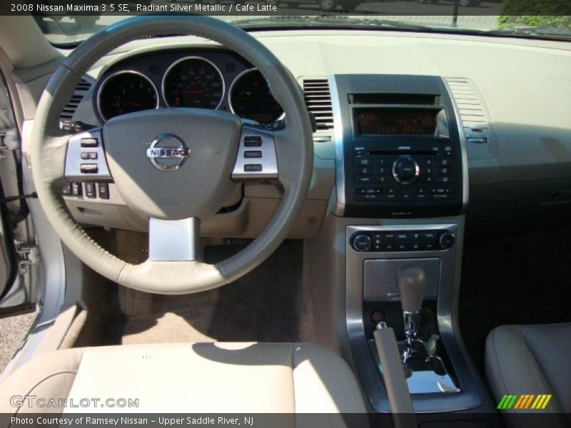 Radiant Silver Metallic / Cafe Latte 2008 Nissan Maxima 3.5 SE