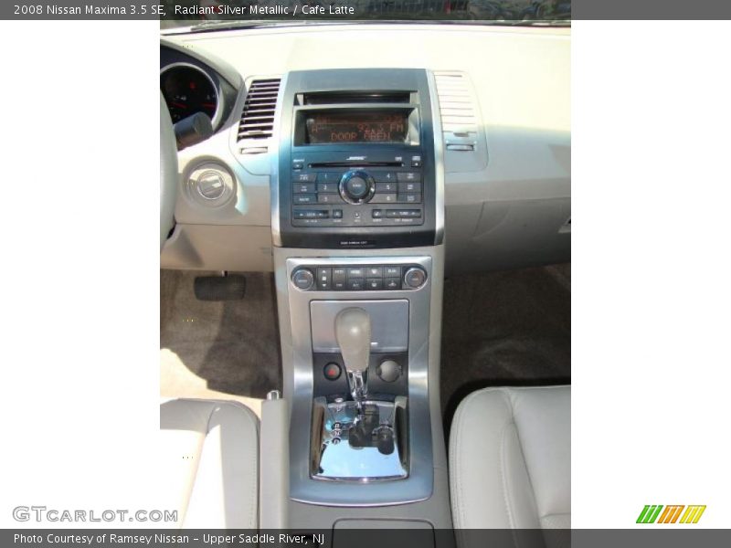 Radiant Silver Metallic / Cafe Latte 2008 Nissan Maxima 3.5 SE