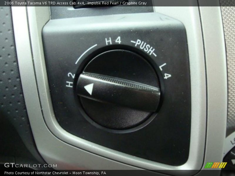 Impulse Red Pearl / Graphite Gray 2006 Toyota Tacoma V6 TRD Access Cab 4x4