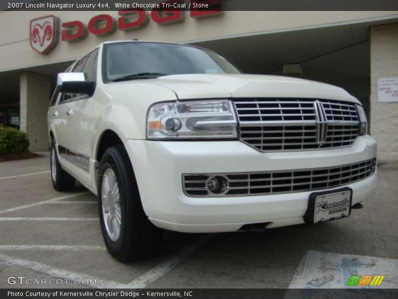 White Chocolate Tri-Coat / Stone 2007 Lincoln Navigator Luxury 4x4