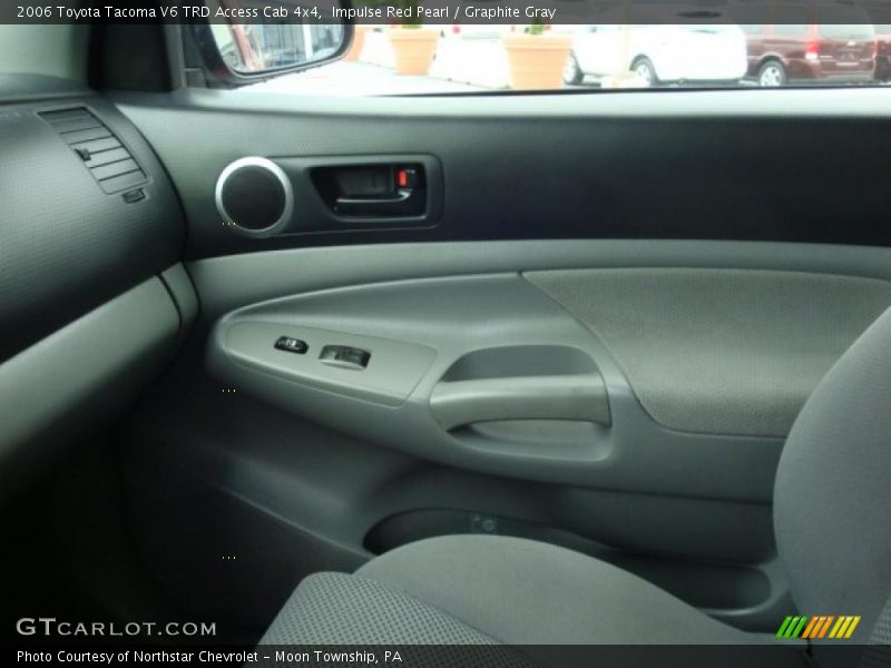 Impulse Red Pearl / Graphite Gray 2006 Toyota Tacoma V6 TRD Access Cab 4x4