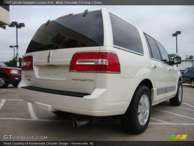 White Chocolate Tri-Coat / Stone 2007 Lincoln Navigator Luxury 4x4