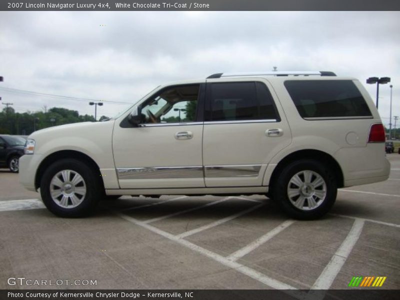 White Chocolate Tri-Coat / Stone 2007 Lincoln Navigator Luxury 4x4