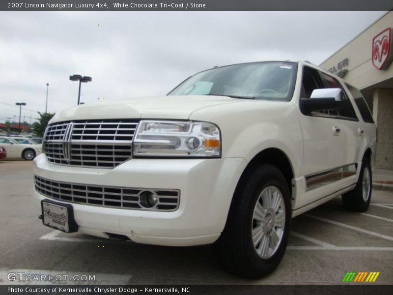 White Chocolate Tri-Coat / Stone 2007 Lincoln Navigator Luxury 4x4