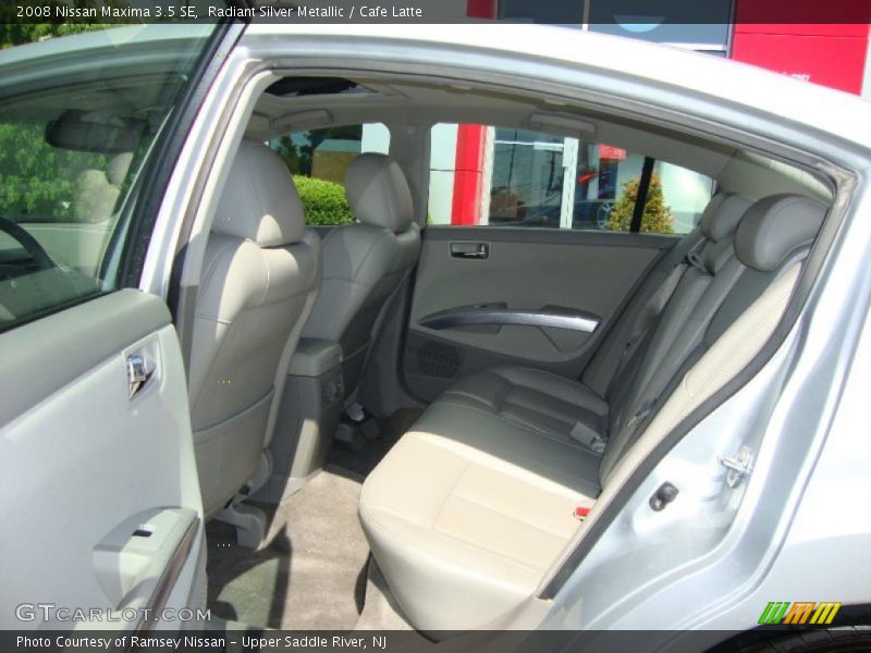 Radiant Silver Metallic / Cafe Latte 2008 Nissan Maxima 3.5 SE