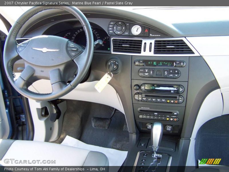 Marine Blue Pearl / Pastel Slate Gray 2007 Chrysler Pacifica Signature Series