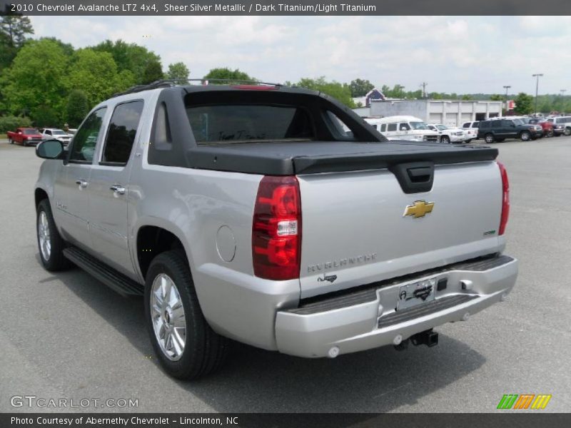 Sheer Silver Metallic / Dark Titanium/Light Titanium 2010 Chevrolet Avalanche LTZ 4x4