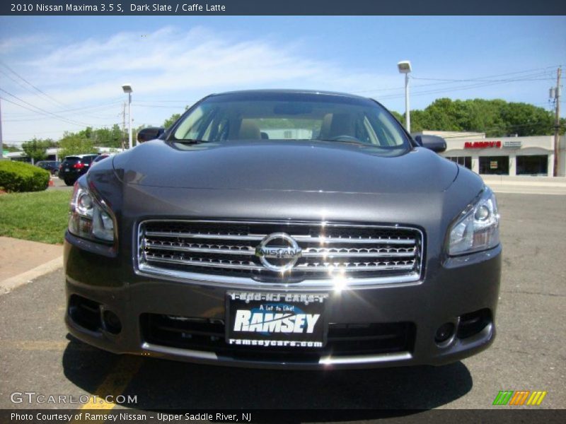 Dark Slate / Caffe Latte 2010 Nissan Maxima 3.5 S