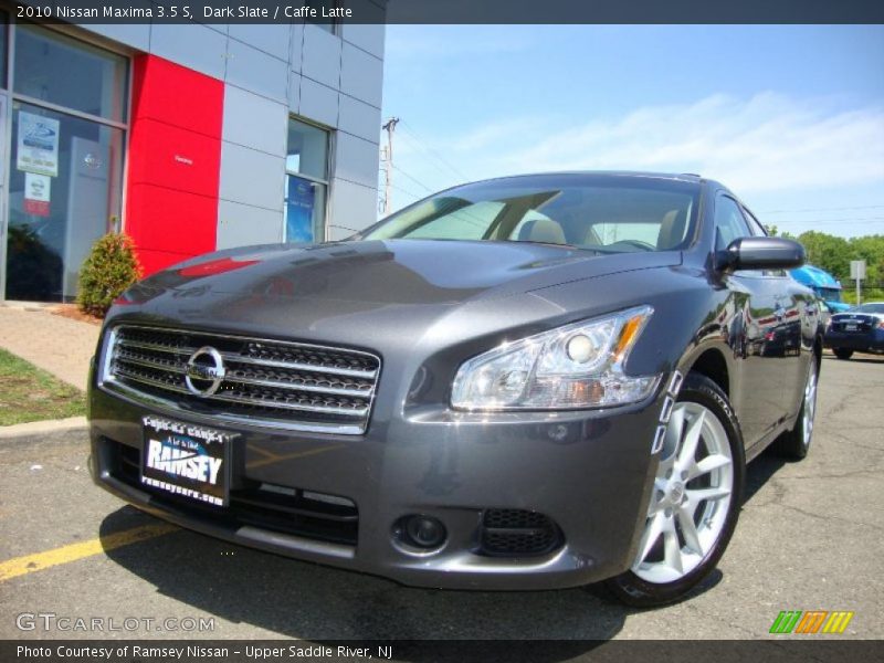 Dark Slate / Caffe Latte 2010 Nissan Maxima 3.5 S