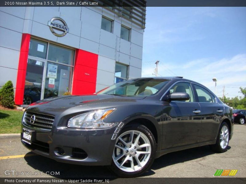 Dark Slate / Caffe Latte 2010 Nissan Maxima 3.5 S