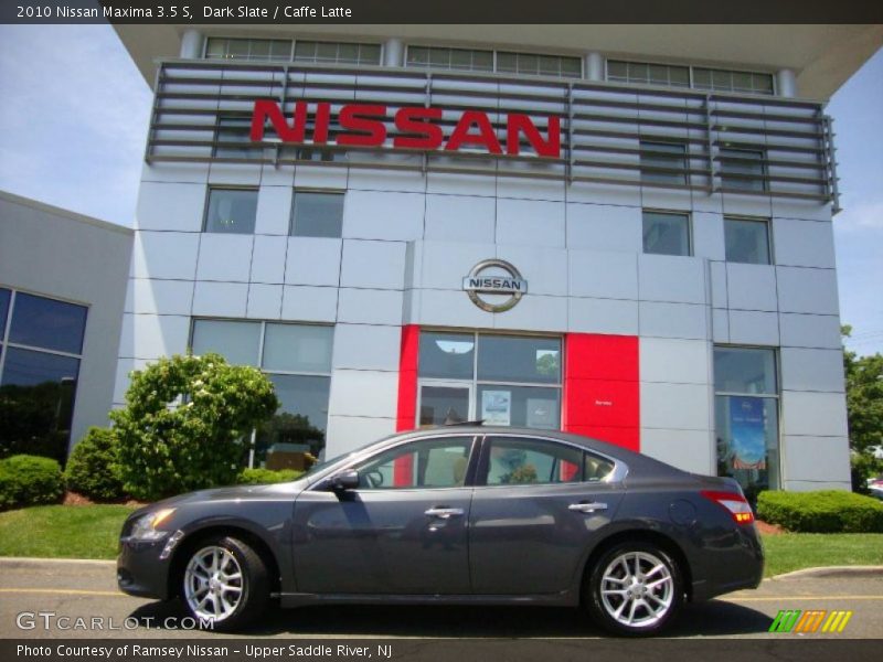 Dark Slate / Caffe Latte 2010 Nissan Maxima 3.5 S