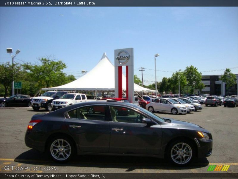 Dark Slate / Caffe Latte 2010 Nissan Maxima 3.5 S