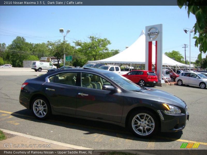 Dark Slate / Caffe Latte 2010 Nissan Maxima 3.5 S