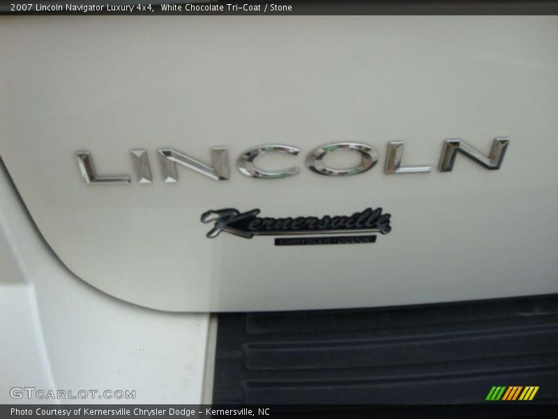 White Chocolate Tri-Coat / Stone 2007 Lincoln Navigator Luxury 4x4