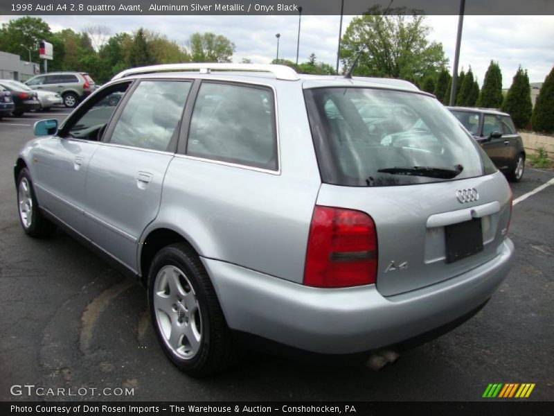 Aluminum Silver Metallic / Onyx Black 1998 Audi A4 2.8 quattro Avant