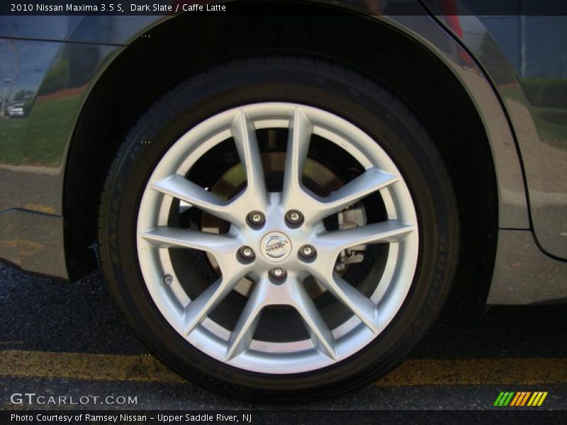 Dark Slate / Caffe Latte 2010 Nissan Maxima 3.5 S