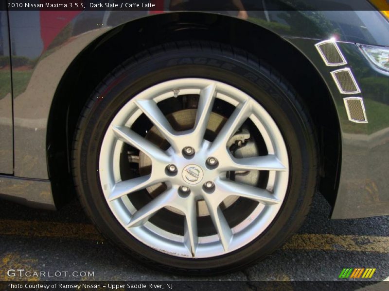 Dark Slate / Caffe Latte 2010 Nissan Maxima 3.5 S