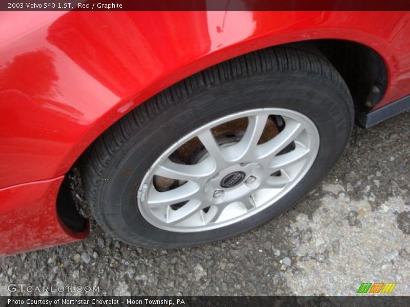Red / Graphite 2003 Volvo S40 1.9T