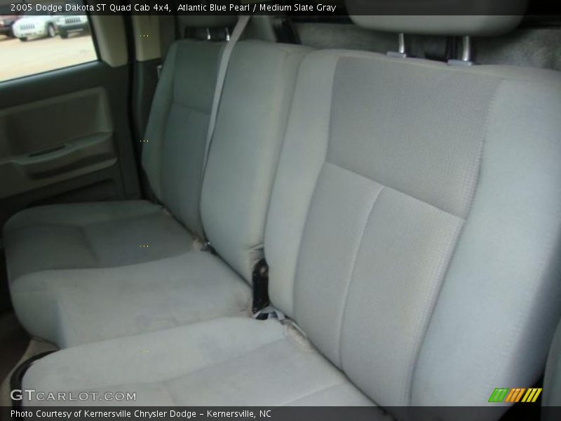 Atlantic Blue Pearl / Medium Slate Gray 2005 Dodge Dakota ST Quad Cab 4x4