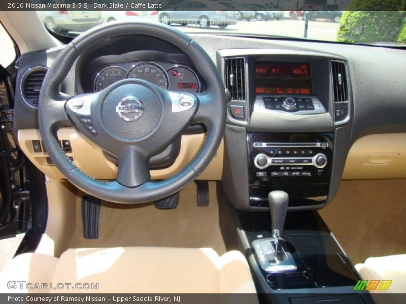 Dark Slate / Caffe Latte 2010 Nissan Maxima 3.5 S