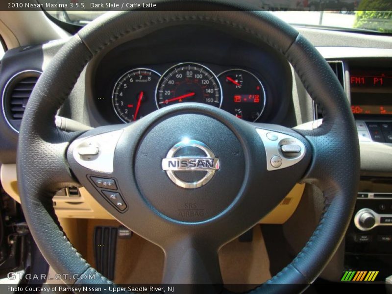 Dark Slate / Caffe Latte 2010 Nissan Maxima 3.5 S