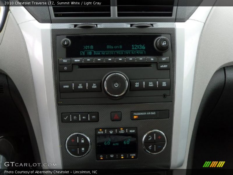 Summit White / Light Gray 2010 Chevrolet Traverse LTZ