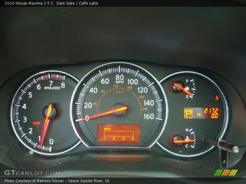 Dark Slate / Caffe Latte 2010 Nissan Maxima 3.5 S