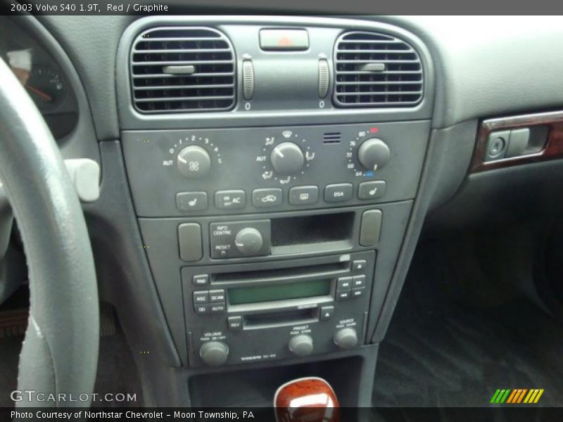 Red / Graphite 2003 Volvo S40 1.9T