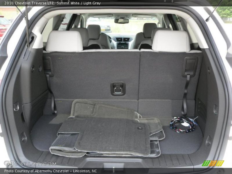 Summit White / Light Gray 2010 Chevrolet Traverse LTZ