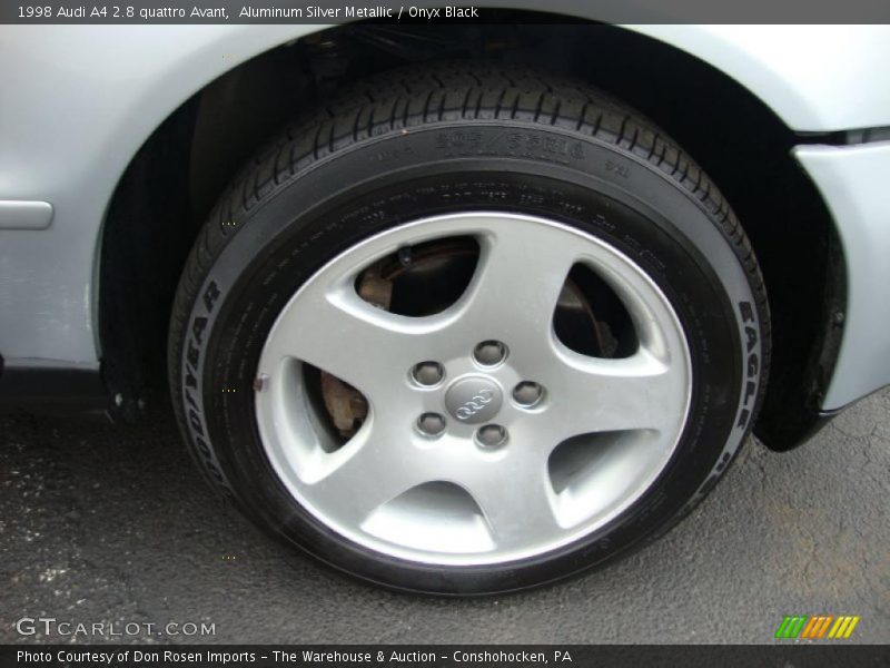 Aluminum Silver Metallic / Onyx Black 1998 Audi A4 2.8 quattro Avant