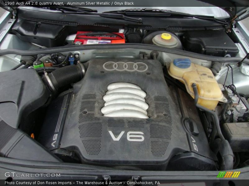 Aluminum Silver Metallic / Onyx Black 1998 Audi A4 2.8 quattro Avant