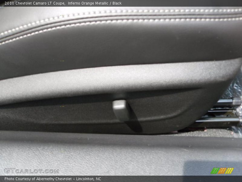 Inferno Orange Metallic / Black 2010 Chevrolet Camaro LT Coupe