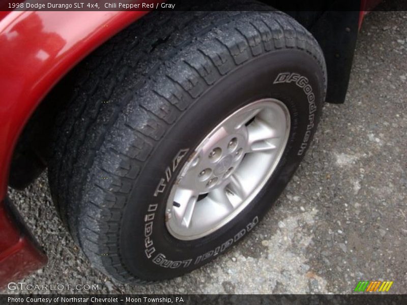 Chili Pepper Red / Gray 1998 Dodge Durango SLT 4x4