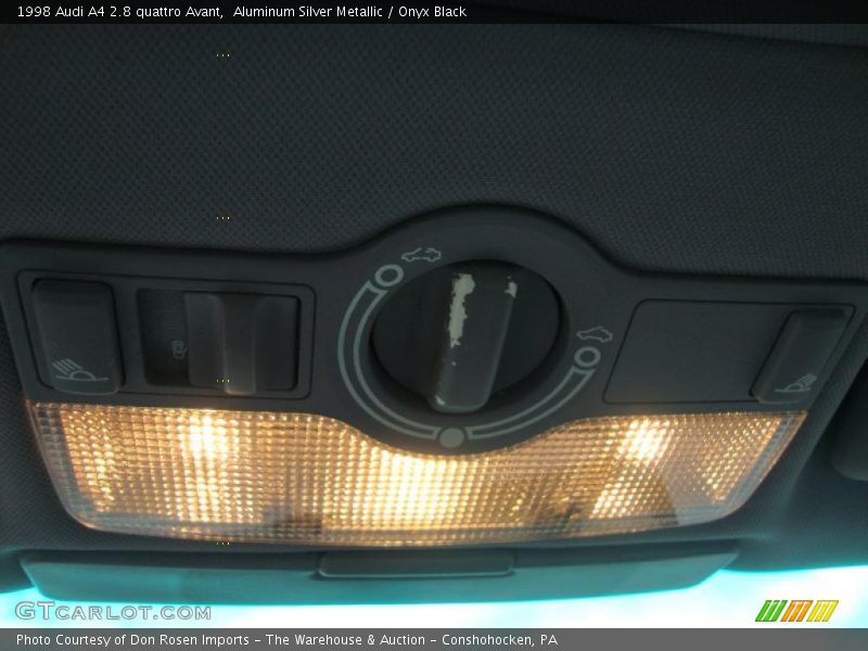 Aluminum Silver Metallic / Onyx Black 1998 Audi A4 2.8 quattro Avant