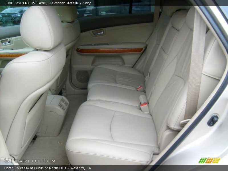 Savannah Metallic / Ivory 2008 Lexus RX 350 AWD