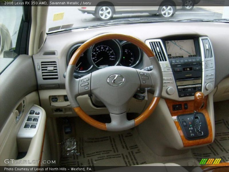 Savannah Metallic / Ivory 2008 Lexus RX 350 AWD