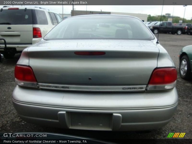 Bright Silver Metallic / Agate Black 2000 Chrysler Cirrus LXi