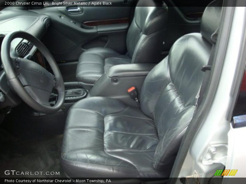 Bright Silver Metallic / Agate Black 2000 Chrysler Cirrus LXi