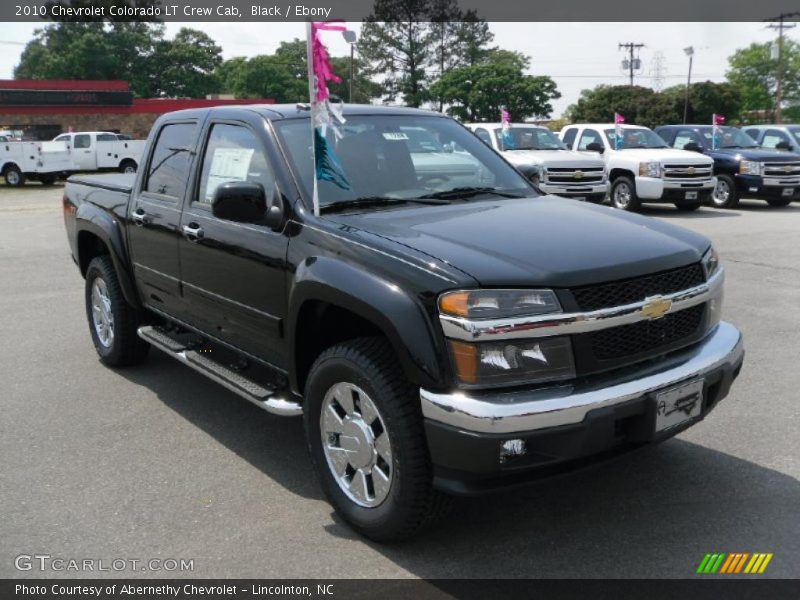 Black / Ebony 2010 Chevrolet Colorado LT Crew Cab