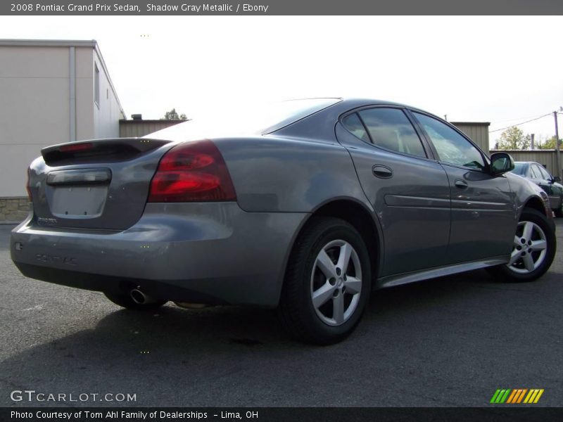 Shadow Gray Metallic / Ebony 2008 Pontiac Grand Prix Sedan